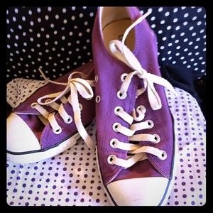 Purple Converse